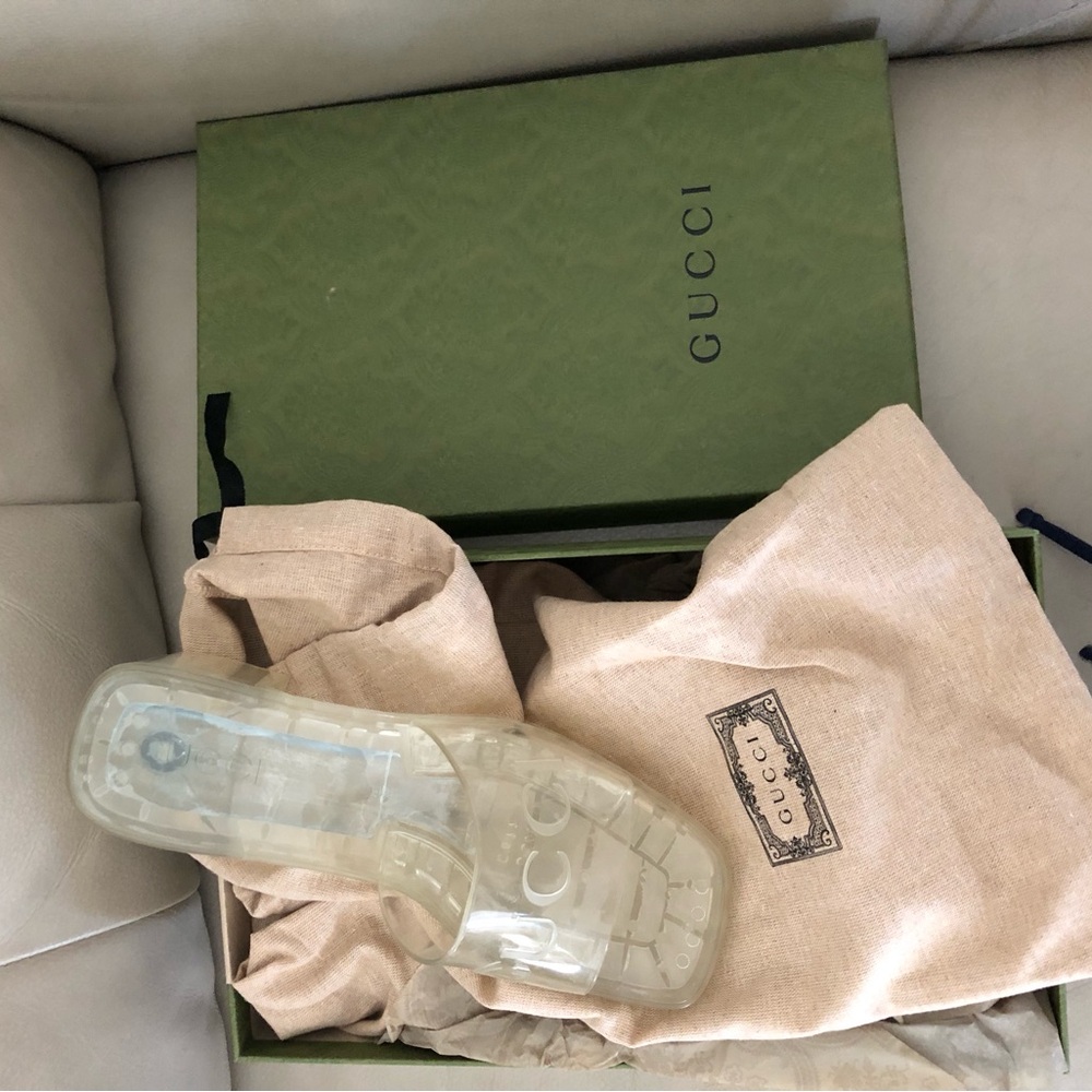 Slightly Used Platform Gucci Slip-ons